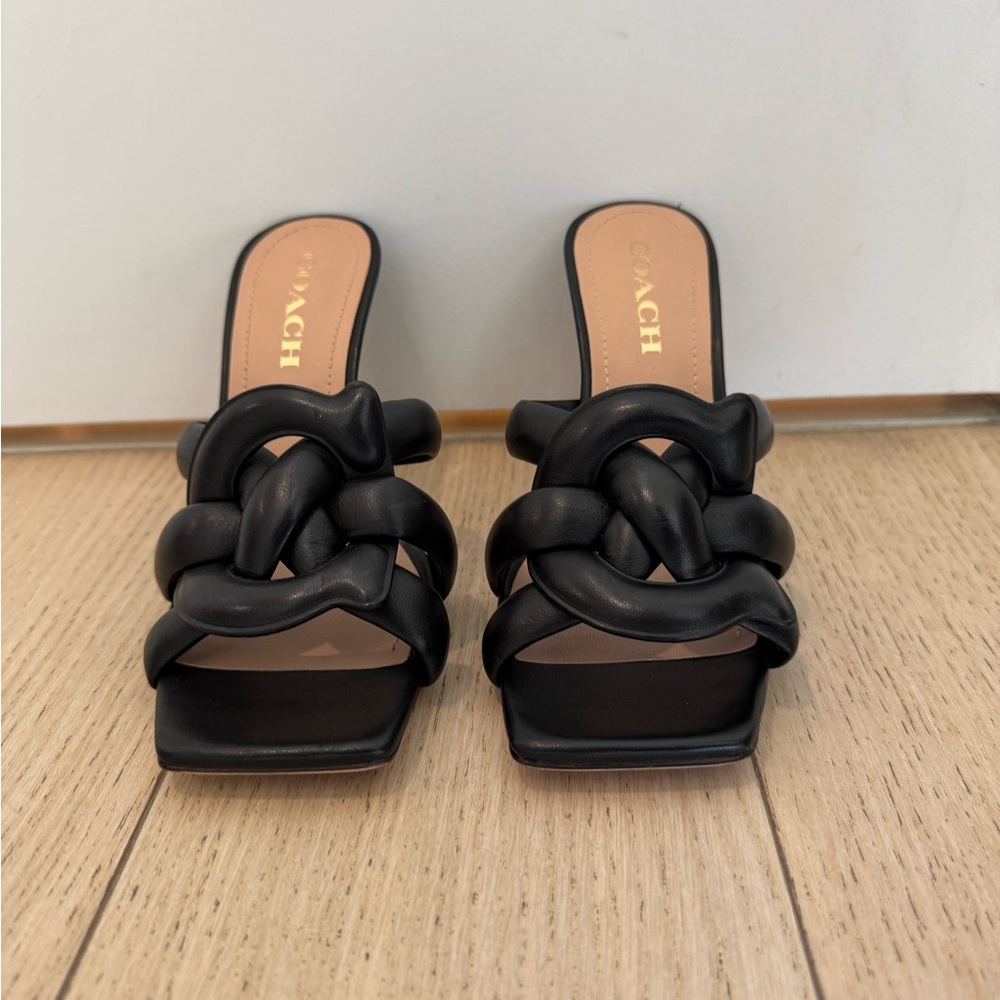 Coach Kellie Sandals Black